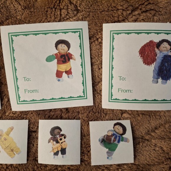 Huge Lot Vintage 80's Stickers Cabbage Patch - 31 Stickers - Picture 4 of 8